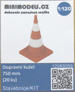 TT MNM Dopravní kužel 750mm  (20ks)