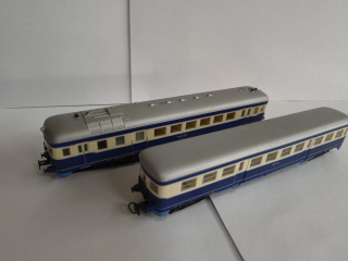 H0 Kleinbahn OBB VT 5046 s přívěsným vozem