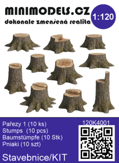 TT Minimodels 4001 Pařezy 1 10 ks