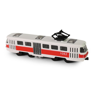 Rappa 26093 Tramvaj Tatra T3 16cm, otevírací dveře, červená