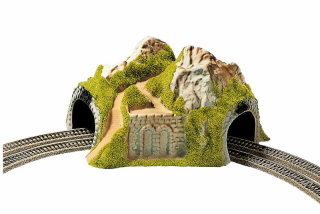 N Noch 34730 Tunel rohový jednokolejný