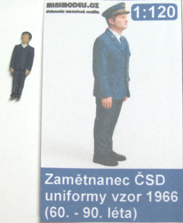TT MNM Zaměstnanec ČSD 60-90 léta