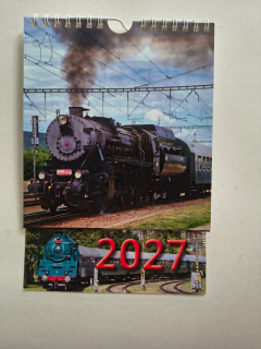 Kalendář 2027 pohlednicový - Ma