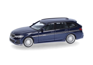 H0 Herpa 430906-002 BMW Alpina Touring, tanzanitová modř