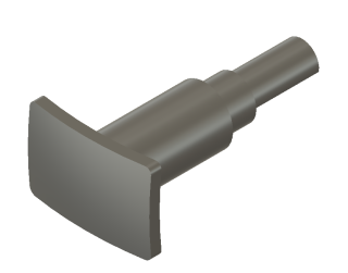 TT Minimodels 1006 Nárazník obdelník opačný černý