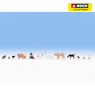 H0 Noch 15711 Zvířata - farma