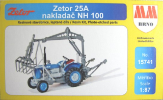 H0 MM 15741 Zetor 25 A, Nakladač NH 100