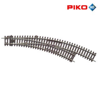 H0 PIKO 55223 Výhybka BWR oblouková pravá R2/R3