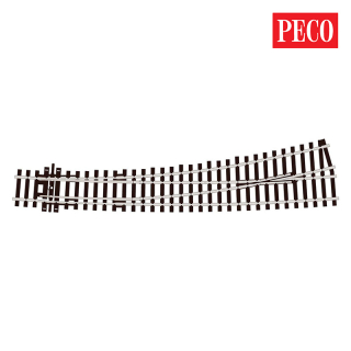 H0 Peco SL-E87 Výhybka oblouková L 2100/762