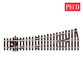 H0 Peco SL-E92 Výhybka 12° L R610