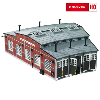 H0 Fleischmann 6476 Kruhová výtopna 3 stání