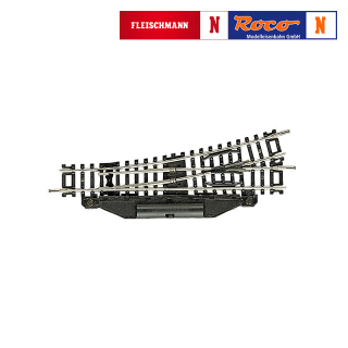 N Fleischmann 22265 výhybka 15st. ruční, levá