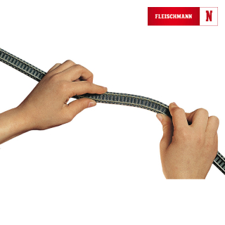 N FLEISCHMANN 9106 Kolej flexi 777 mm