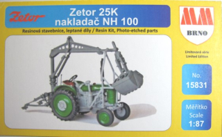 H0 MM 15831 Zetor 25K Nakladač NH100