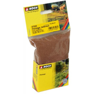 H0/TT Noch 07223 tráva Flock světle hnědá 20g