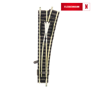 N Fleischmann 9179 výhybka ruční 15st. pravá