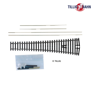TT TILLIG 83420 Výhybka W Flex 15° - stavebnice
