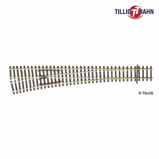 TT TILLIG 83342 Výhybka EW3 levá 207 mm / 12°