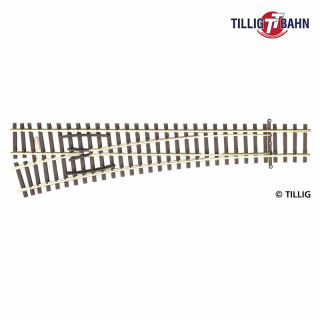 TT TILLIG 83332 Výhybka EW2 levá 166 mm / 15°
