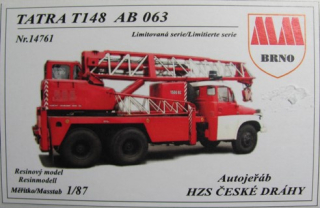 H0 MM 14761 Tatra T148 AB063 HZS ČD