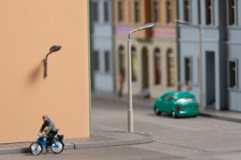 N Auhagen 44648 makety pouličních lamp 8+4
