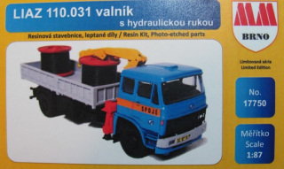H0 MM 17750 LIAZ 110.031 valník s rukou