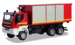 H0 Herpa 094610 Iveco Trakker LKW FEUERWEHR