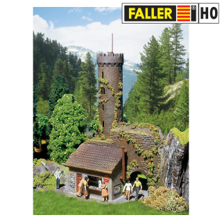 H0 Faller 130291 Zřícenina s věží a kioskem