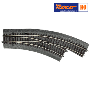 H0 ROCO 42561 LINE Vyhybka oblouková pravá BWr 2/3 358mm 30°