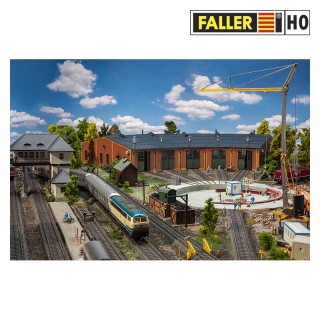 H0 FALLER 120281 Kruhová výtopna 3 stání