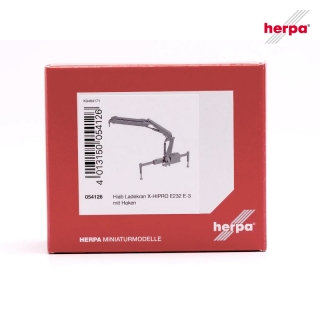 H0 Herpa 054126 Hiab LKX-HIPRO 232 E-3 s hákem