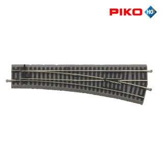 H0 PIKO 55421 Výhybka WR 15° Pravá