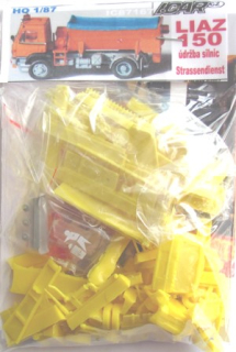 H0 ICAR 87167 LIAZ 150 údržba silnic