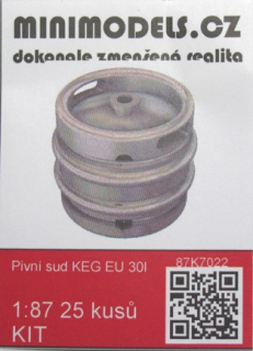 H0 MNM Pivní sud KEG EU30l (25ks)