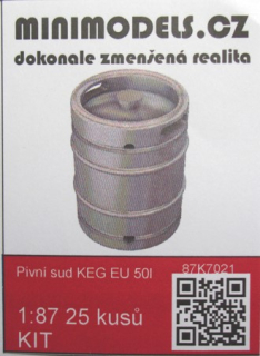 H0 MNM Pivní sud KEG EU50l (25ks)