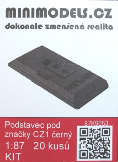 H0 MNM podstavec přenosné značky (20ks)